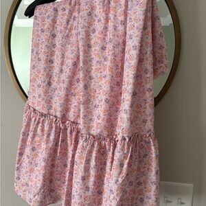 JessaKae Floral Pink Maxi Skirt